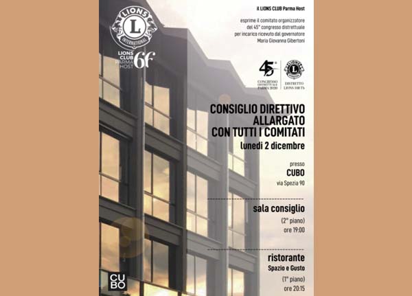 Consiglio Direttivo allargato con tutti i comitati