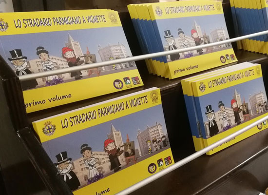 Lo stradario parmigiano a fumetti